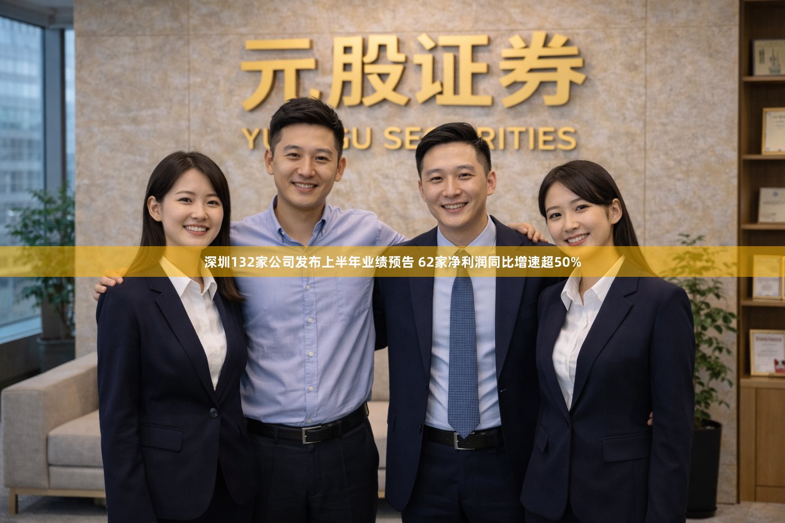 深圳132家公司发布上半年业绩预告 62家净利润同比增速超50%