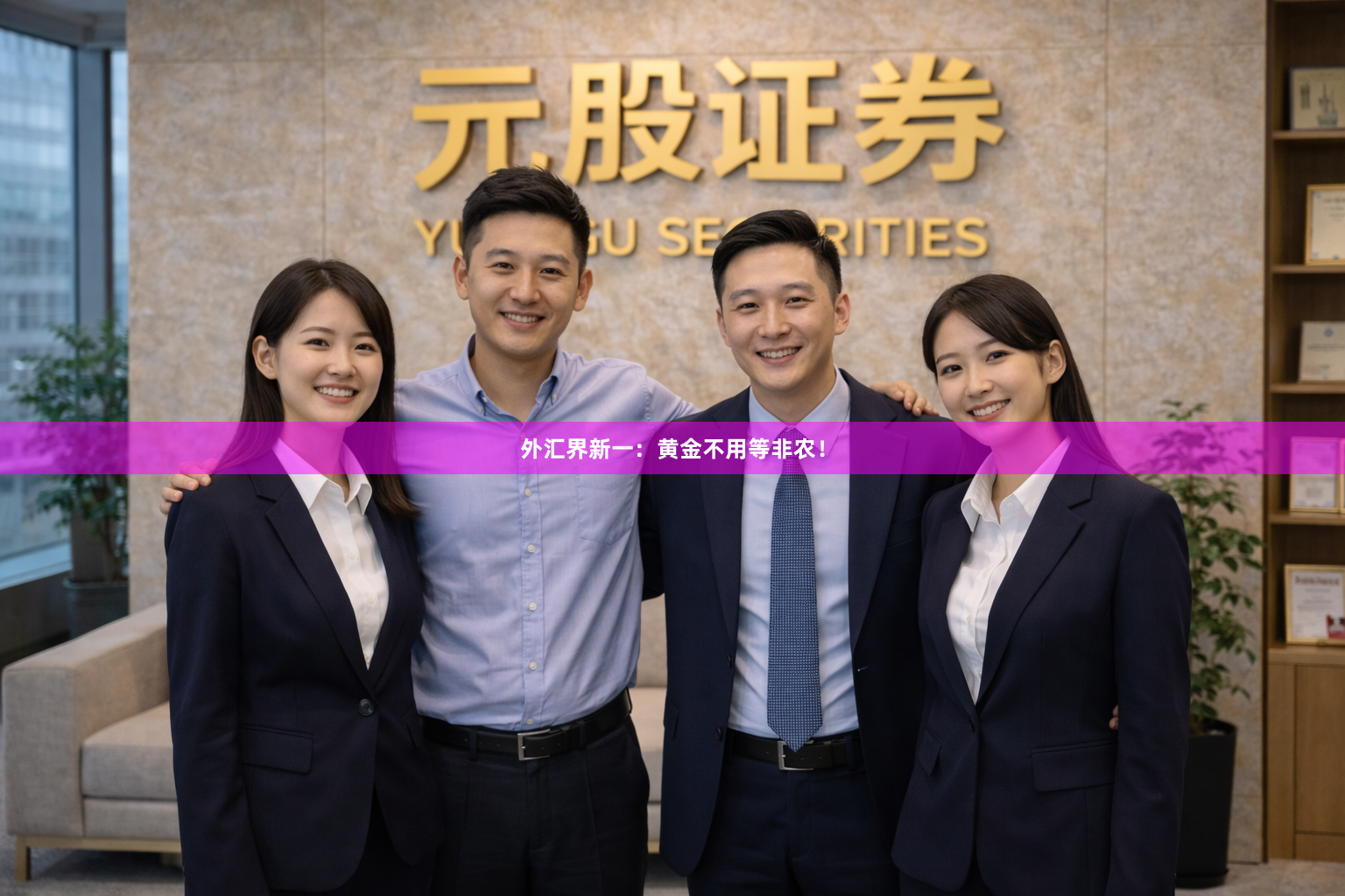 外汇界新一：黄金不用等非农！
